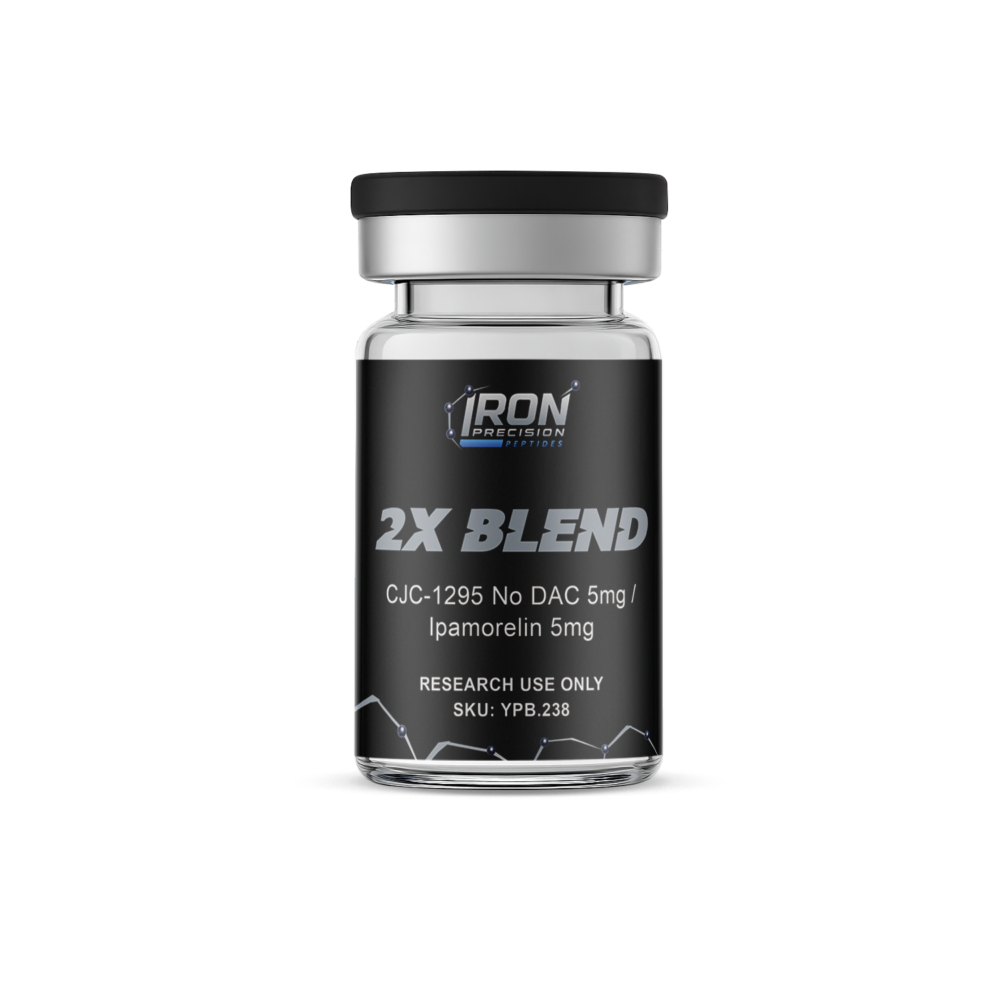 2X Blend CJC-1295 Without DAC (5mg) / Ipamorelin (5mg)