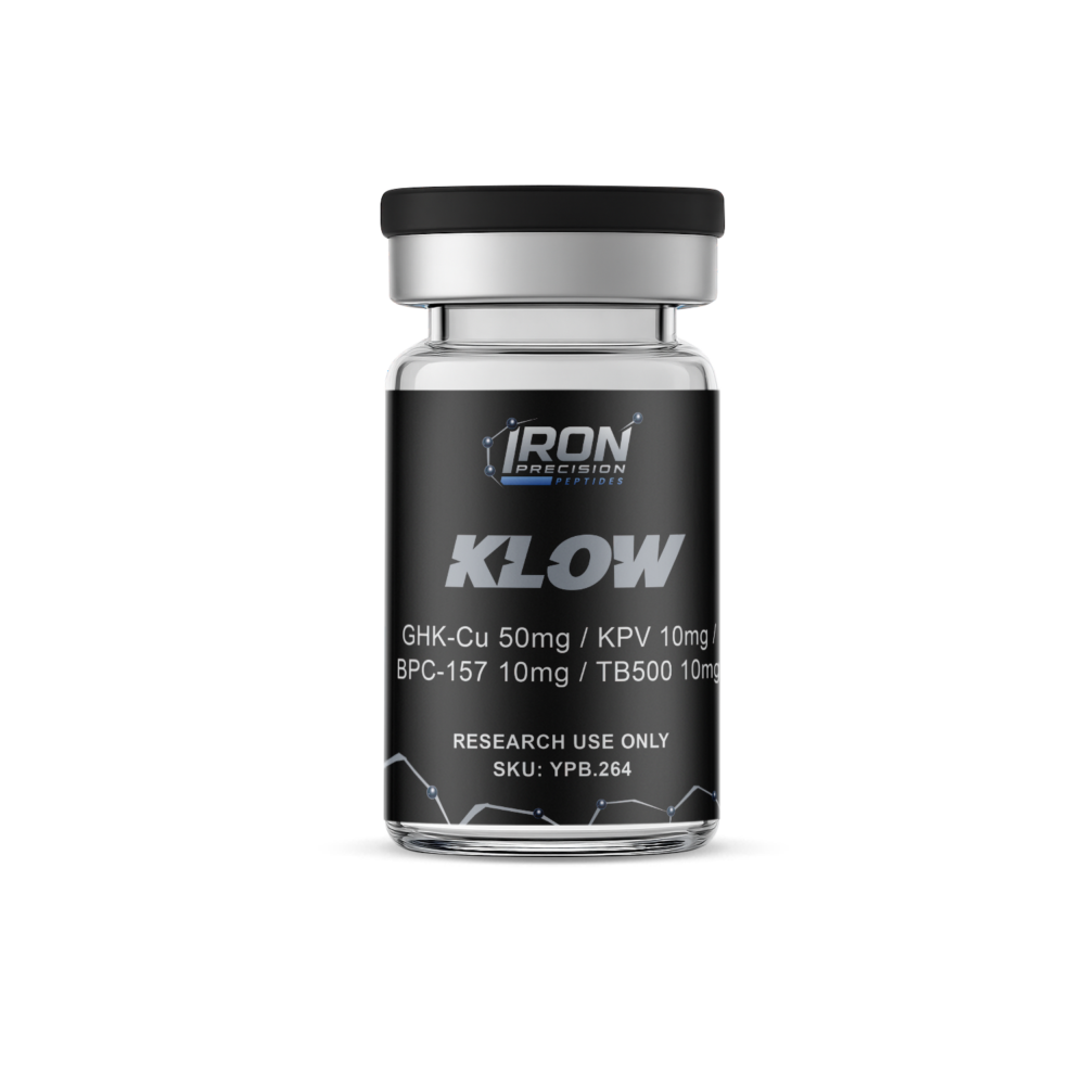 KLOW - GHK-Cu (50mg) / KPV (10mg) / BPC-157 (10mg) / TB500 (10mg)